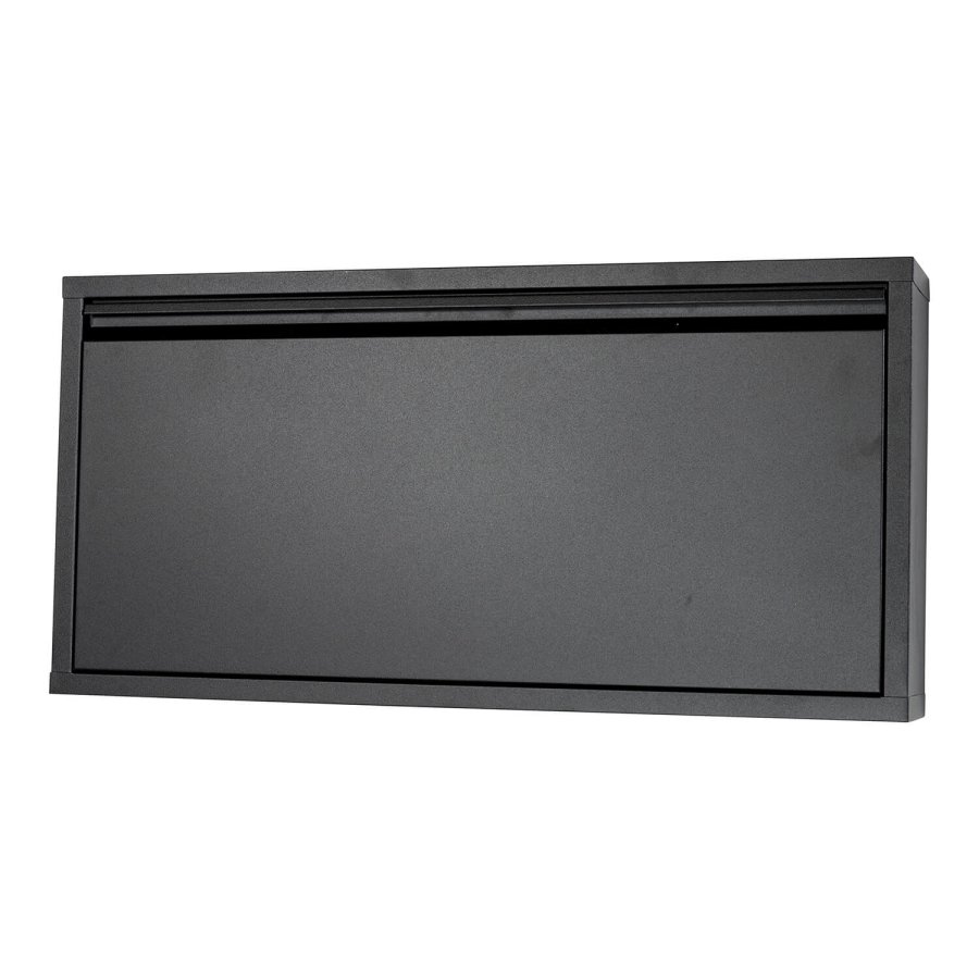 SPINDER DESIGN rektangulr Billy skoskab - sort stl 