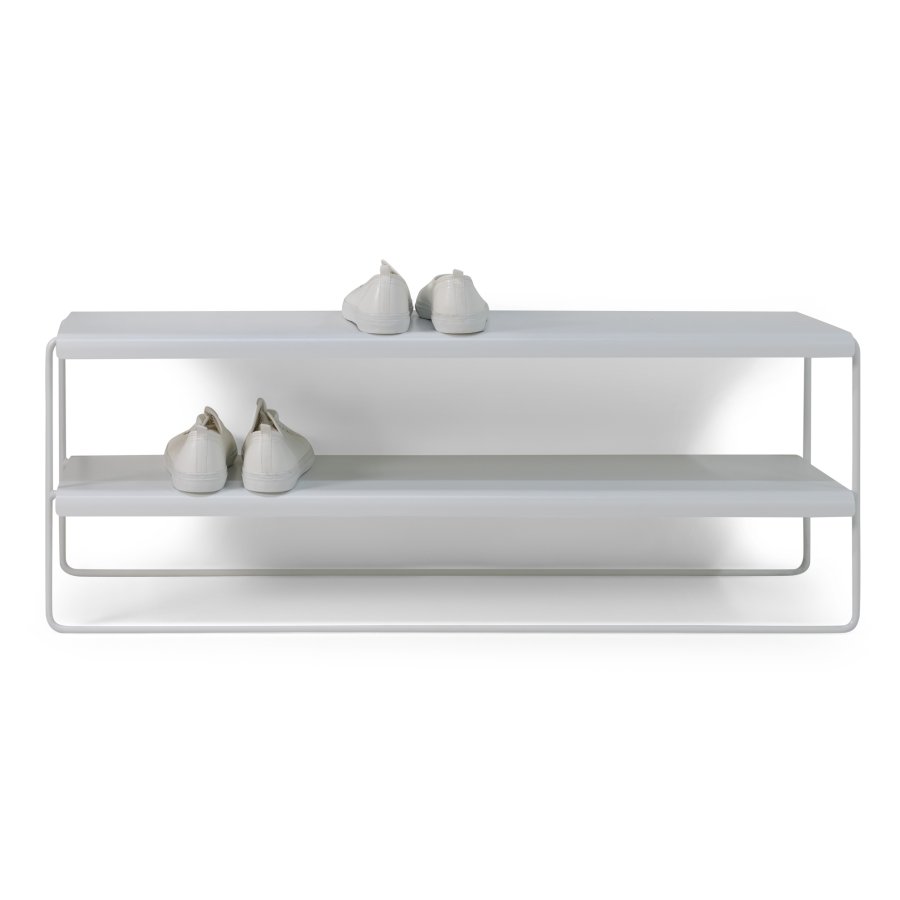 SPINDER DESIGN Gabi 100 skoreol, m. 2 hylder - hvid stl (B:103)