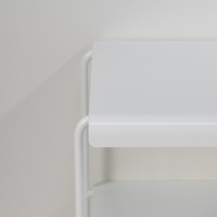 SPINDER DESIGN Gabi 100 skoreol, m. 2 hylder - hvid stl (B:103)