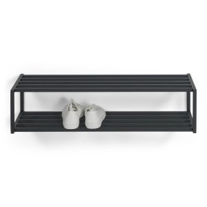 SPINDER DESIGN School skohylde, m. 2 hylder - sort stl