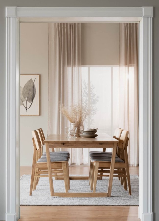 ROWICO Colonsay spisebord - naturlig eik (215x96)