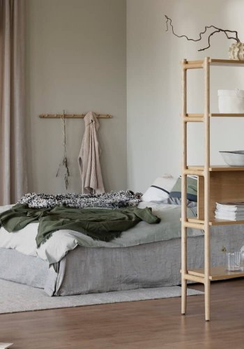 ROWICO Holton bogreol - natur egetrsfiner og egetr (140x166)