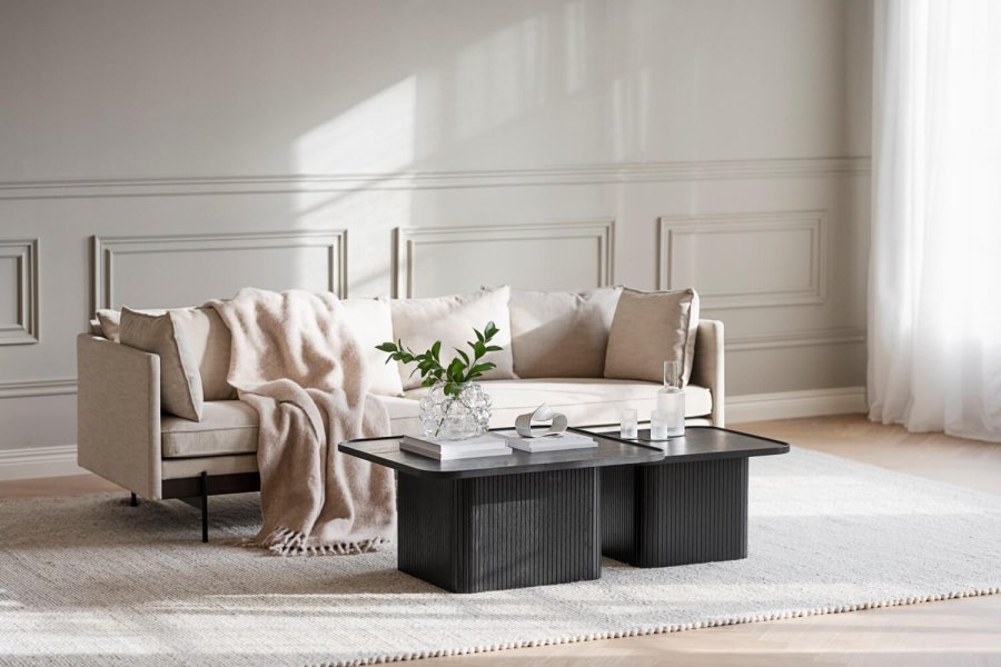 ROWICO Auckland teppe - naturlig ull (300x400)