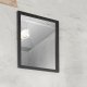 SPINDER DESIGN rektangulr Senza vgspejl - spejlglas og sort stl (55x40)
