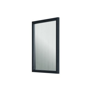 SPINDER DESIGN rektangulr Senza vgspejl - spejlglas og sort stl (55x40)