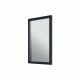 SPINDER DESIGN rektangulr Senza vgspejl - spejlglas og sort stl (55x40)