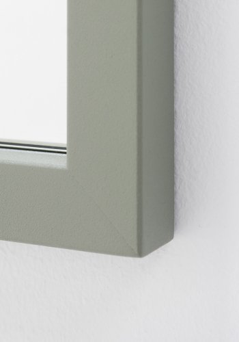 SPINDER DESIGN Senza vgspejl - spejlglas og stvet grnt stl (55x40)