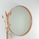 SPINDER DESIGN Donna veggspeil, rundt - speilglass og terracotta stl (60)