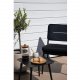 VENTURE DESIGN Lina hagebord - svart stl (40x40)