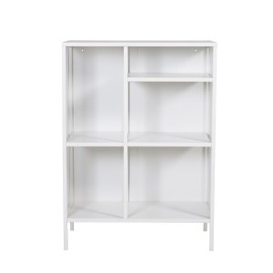 VENTURE DESIGN bogreol - hvid stl(H:110cm x80cm x 40cm)