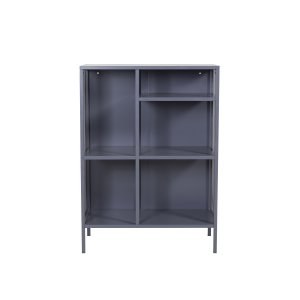 VENTURE DESIGN bogreol - gr stl(H:110cm x80cm x 40cm)