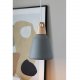 VENTURE DESIGN Nao loftlampe - natur tr og gr aluminium