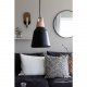 VENTURE DESIGN Nao loftlampe - natur tr og sort aluminium