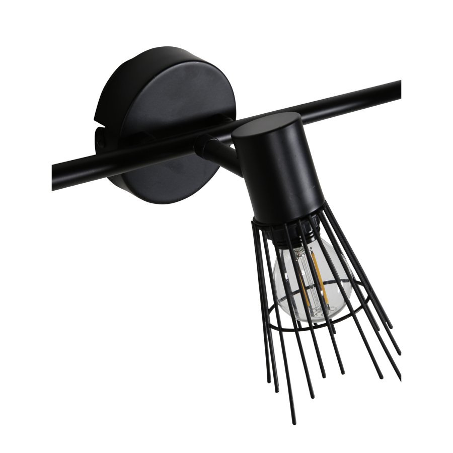 VENTURE DESIGN Pico vegglampe - svart jern