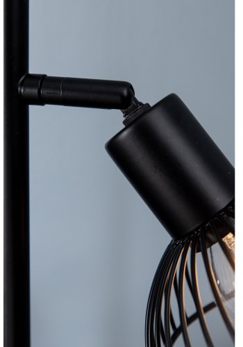 VENTURE DESIGN Elsa gulvlampe - sort jern