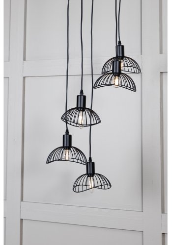 VENTURE DESIGN Elsa loftlampe - sort jern