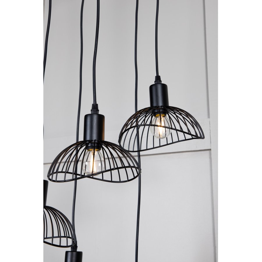 VENTURE DESIGN Elsa loftlampe - sort jern