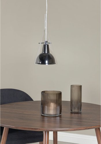 VENTURE DESIGN Sirius anheng - klart glass og svart metall ( 25)