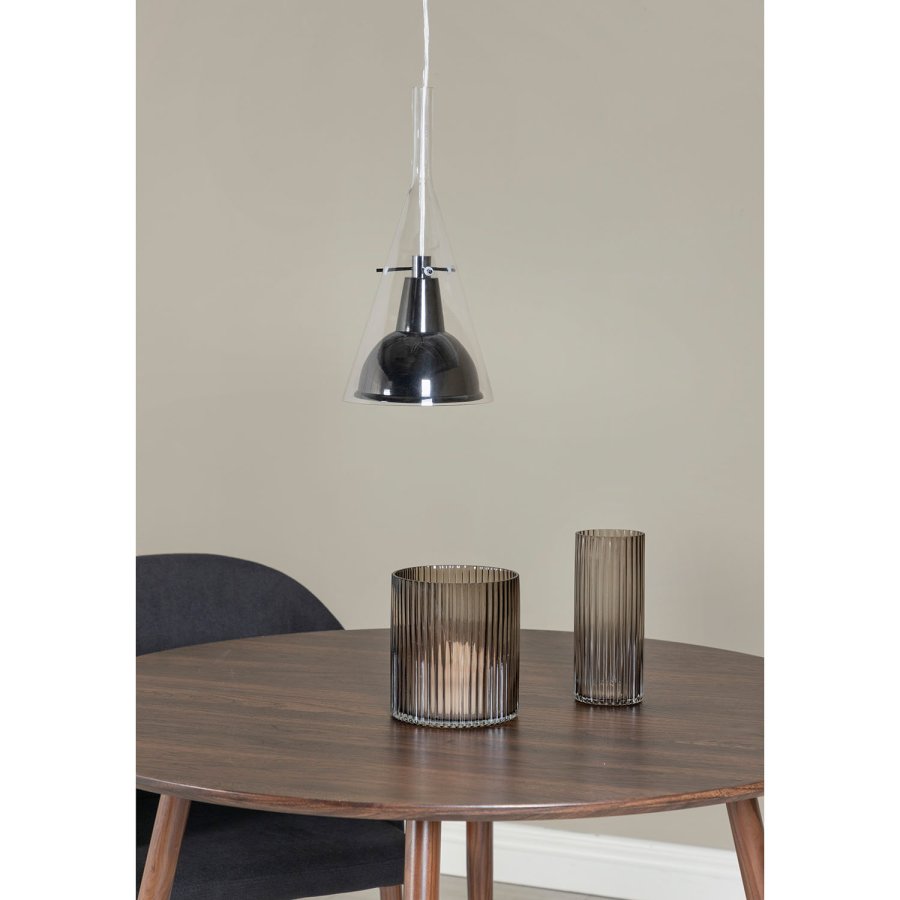 VENTURE DESIGN Sirius anheng - klart glass og svart metall ( 25)