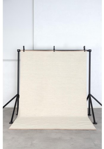 VENTURE DESIGN Jaipur gulvtppe - beige uld og bomuld (200x300) 