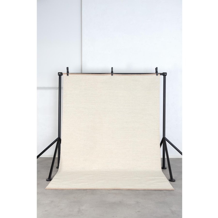 VENTURE DESIGN Jaipur gulvtppe - beige uld og bomuld (200x300) 