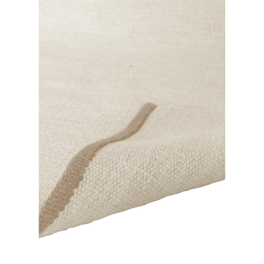 VENTURE DESIGN Jaipur gulvtppe - beige uld og bomuld (200x300) 