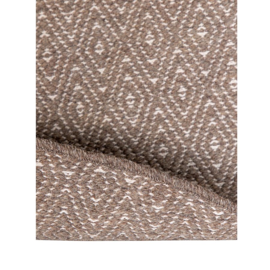 VENTURE DESIGN Julana gulvtppe - brun uld og polyester (200) 