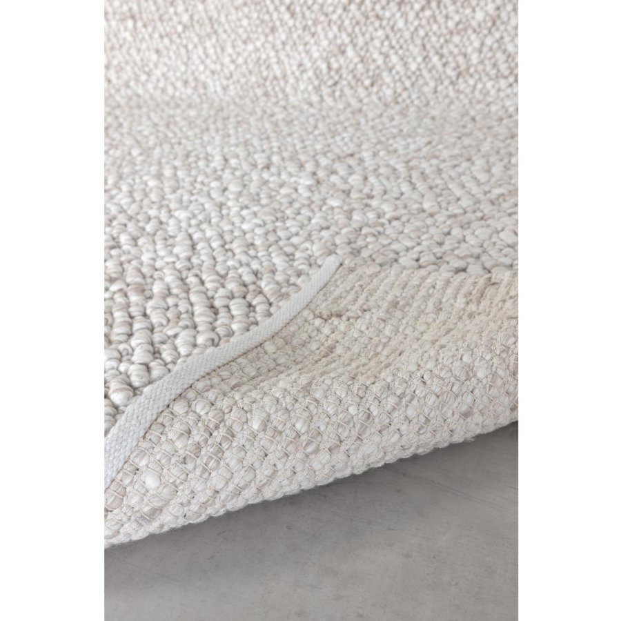 VENTURE DESIGN Jajru Teppich – beige Wolle und Viskose (250x350) 