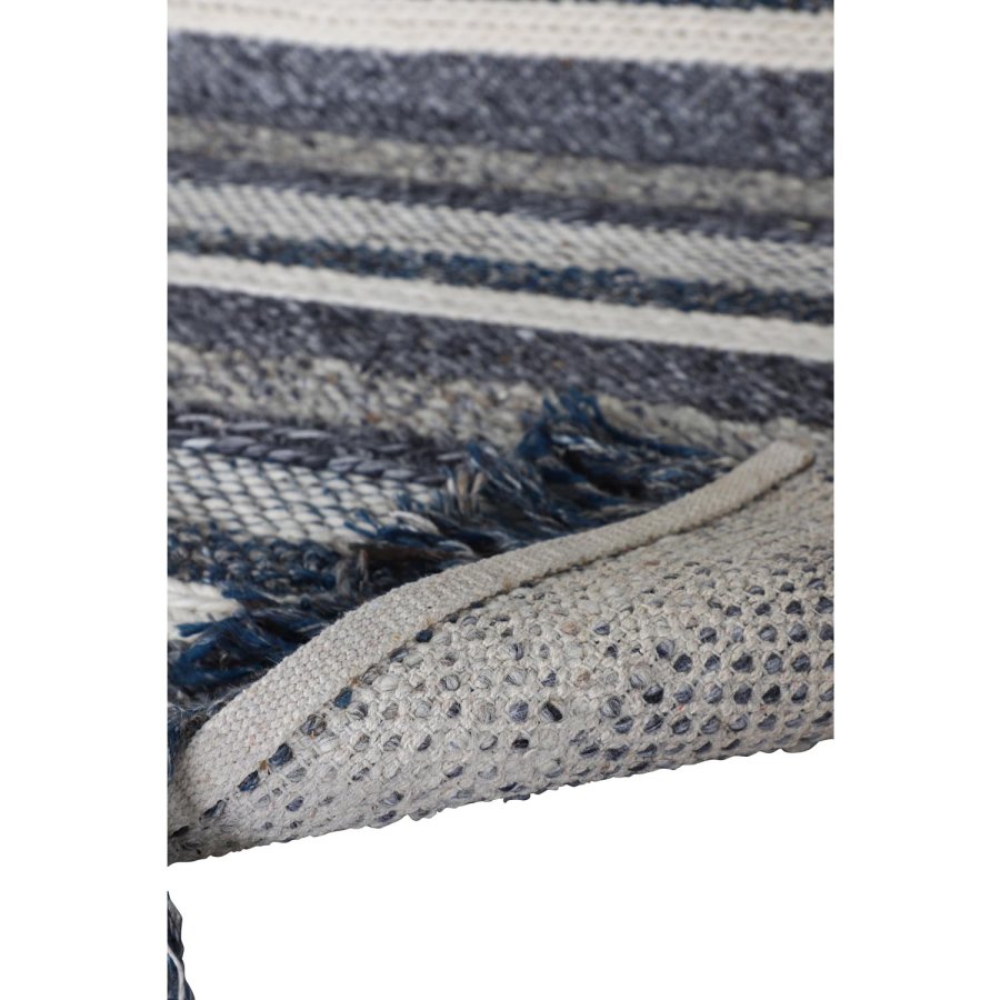 VENTURE DESIGN Agra teppe - gr og bl ull (170x240) 