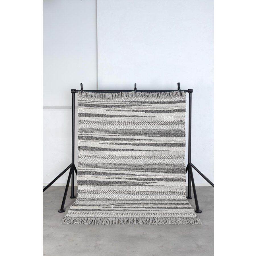 VENTURE DESIGN Alwar teppe - mrkegr ull (170x240) 