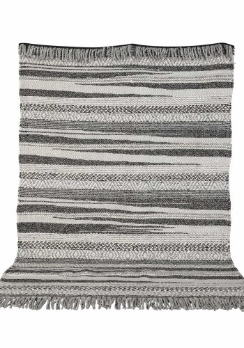 VENTURE DESIGN Alwar Teppich – dunkelgraue Wolle (200x300) 