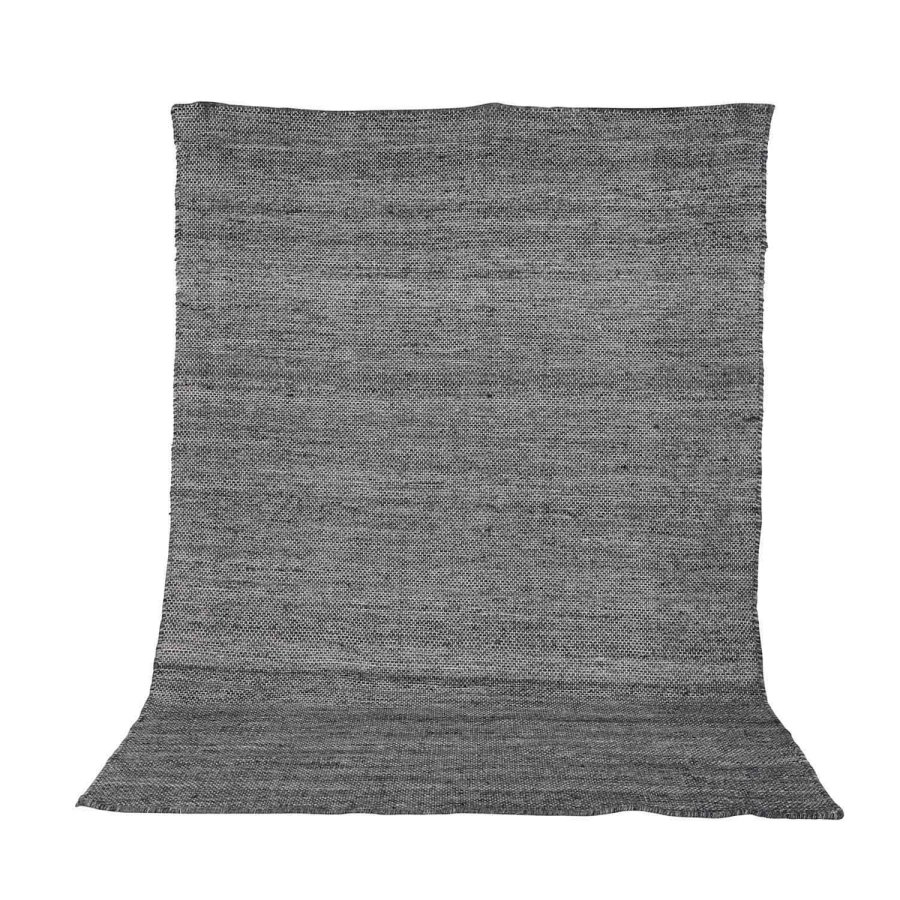 VENTURE DESIGN Devi-teppe - grafittgr polyester og bomull (200x300)