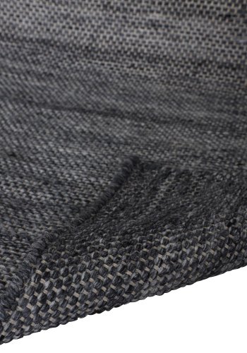VENTURE DESIGN Devi-teppe - grafittgr polyester og bomull (200x300)