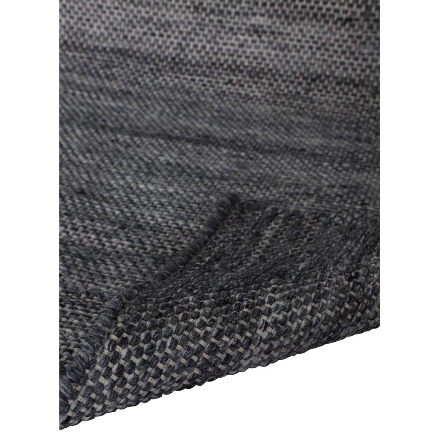 VENTURE DESIGN Devi-teppe - grafittgr polyester og bomull (200x300)