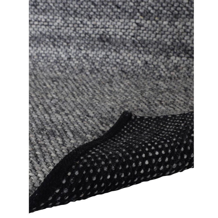 VENTURE DESIGN Ganga Teppich – Silberwolle und Baumwolle (170x240)