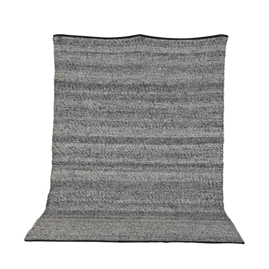 VENTURE DESIGN Ganga teppe - slvull og bomull (200x300)