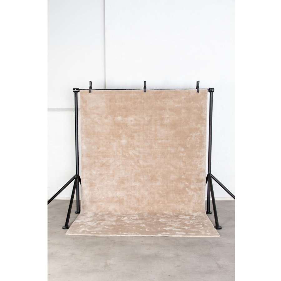 VENTURE DESIGN Indra-teppe - beige viskose og bomull (170x240)