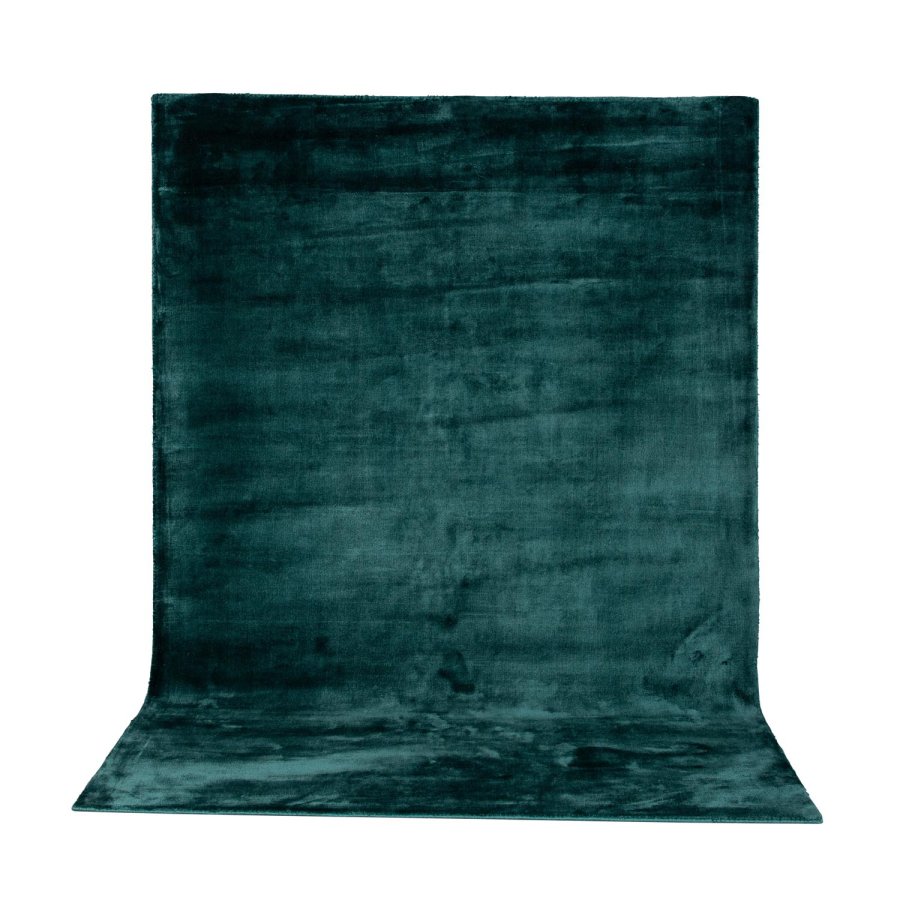 VENTURE DESIGN Indra-teppe - grnn viskose og bomull (170x240)