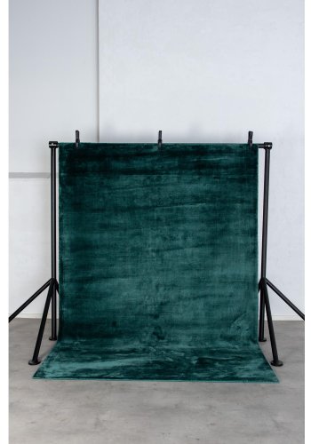 VENTURE DESIGN Indra-teppe - grnn viskose og bomull (170x240)