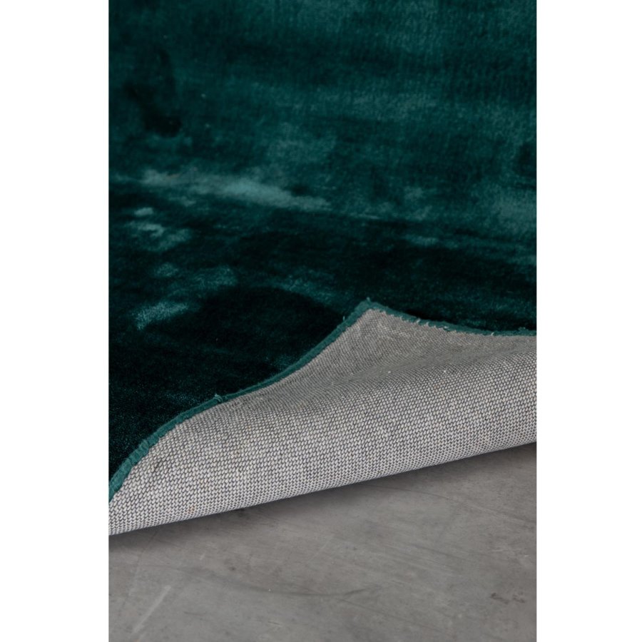 VENTURE DESIGN Indra-teppe - grnn viskose og bomull (170x240)