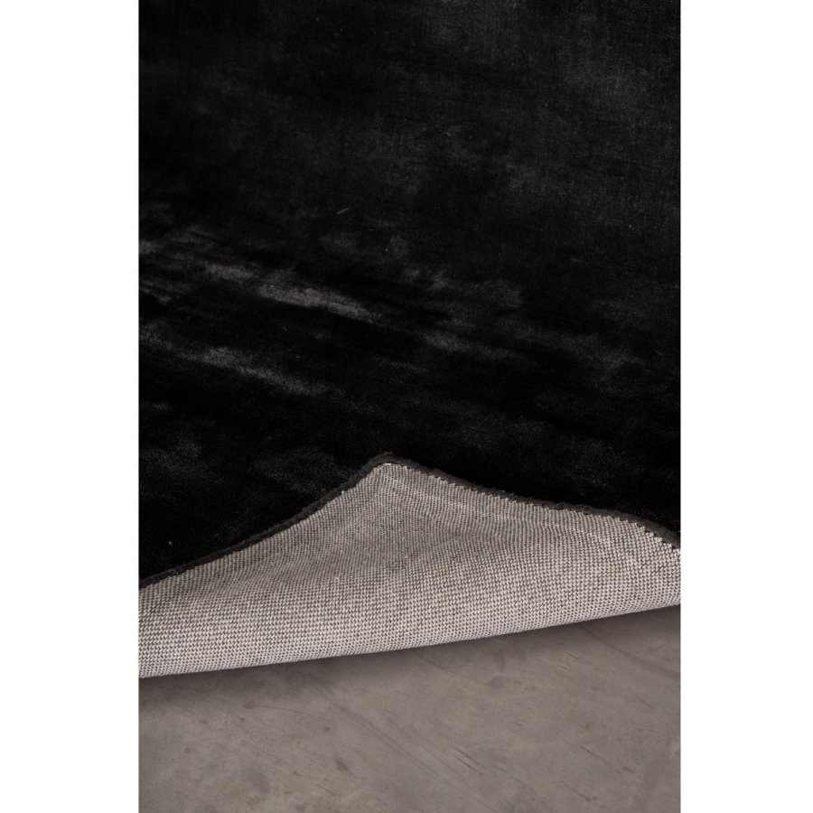 VENTURE DESIGN Indra-teppe - mrkegr viskose og bomull (170x240)