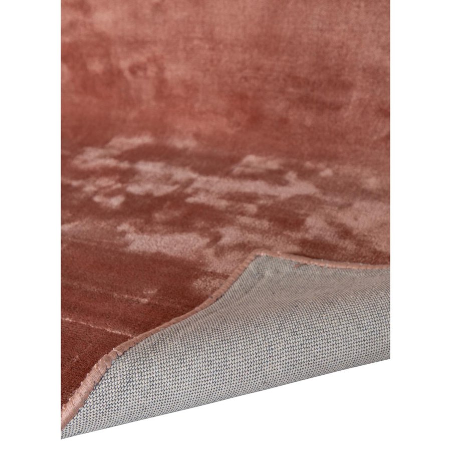 VENTURE DESIGN Indra-teppe - rosa viskose og bomull (170x240)