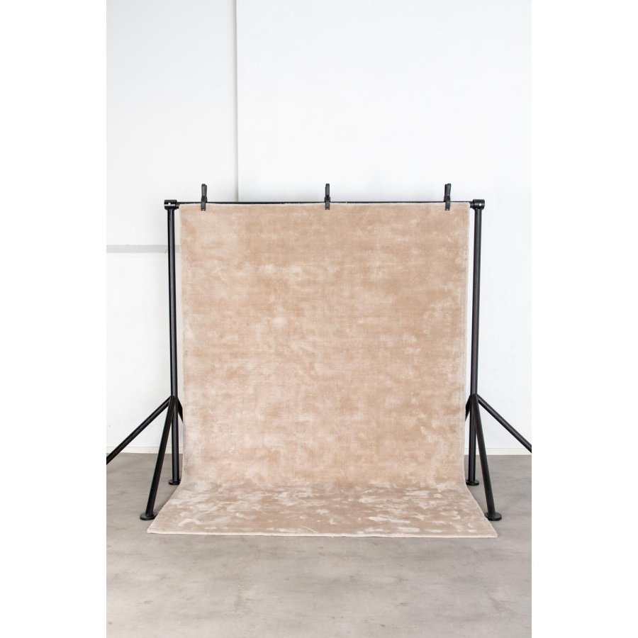 VENTURE DESIGN Indra-teppe - beige viskose og bomull (200x300)