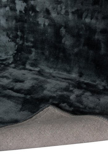 VENTURE DESIGN Indra-teppe - grafittgr viskose og bomull (200x300)