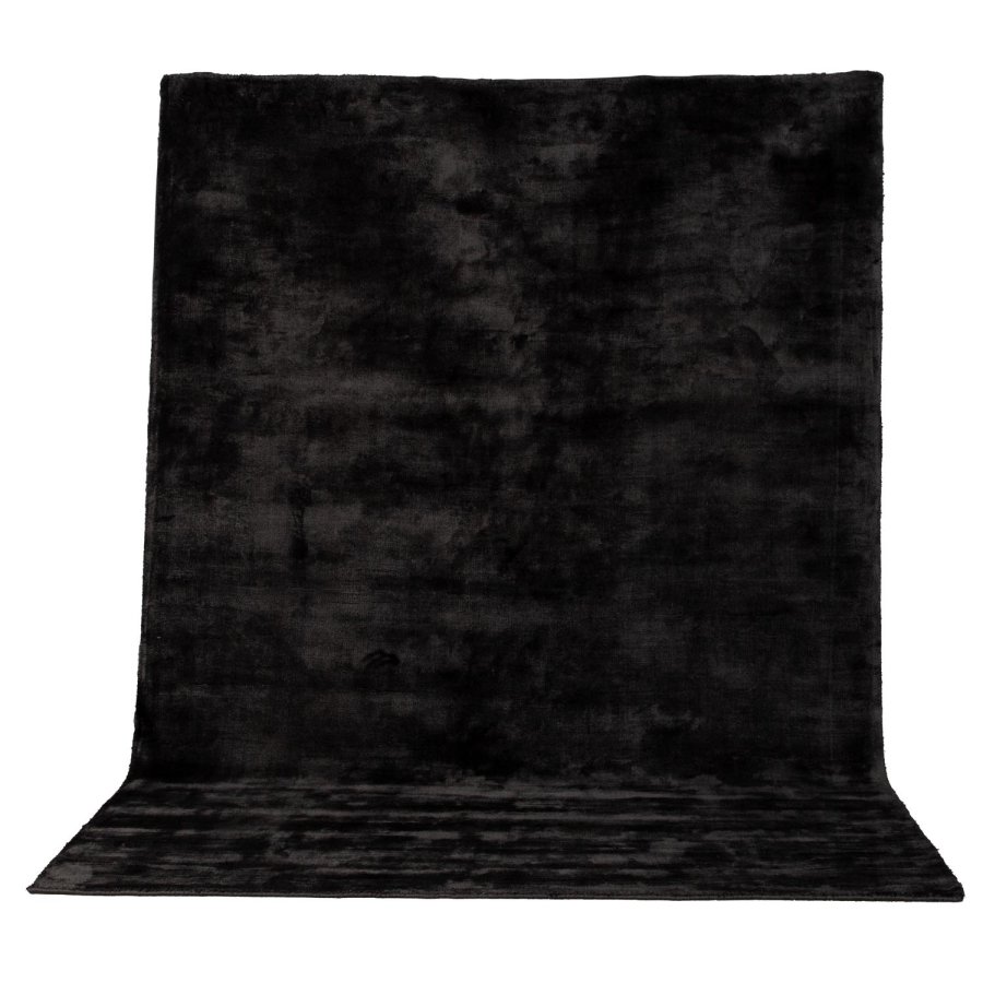 VENTURE DESIGN Indra-teppe - mrkegr viskose og bomull (200x300)