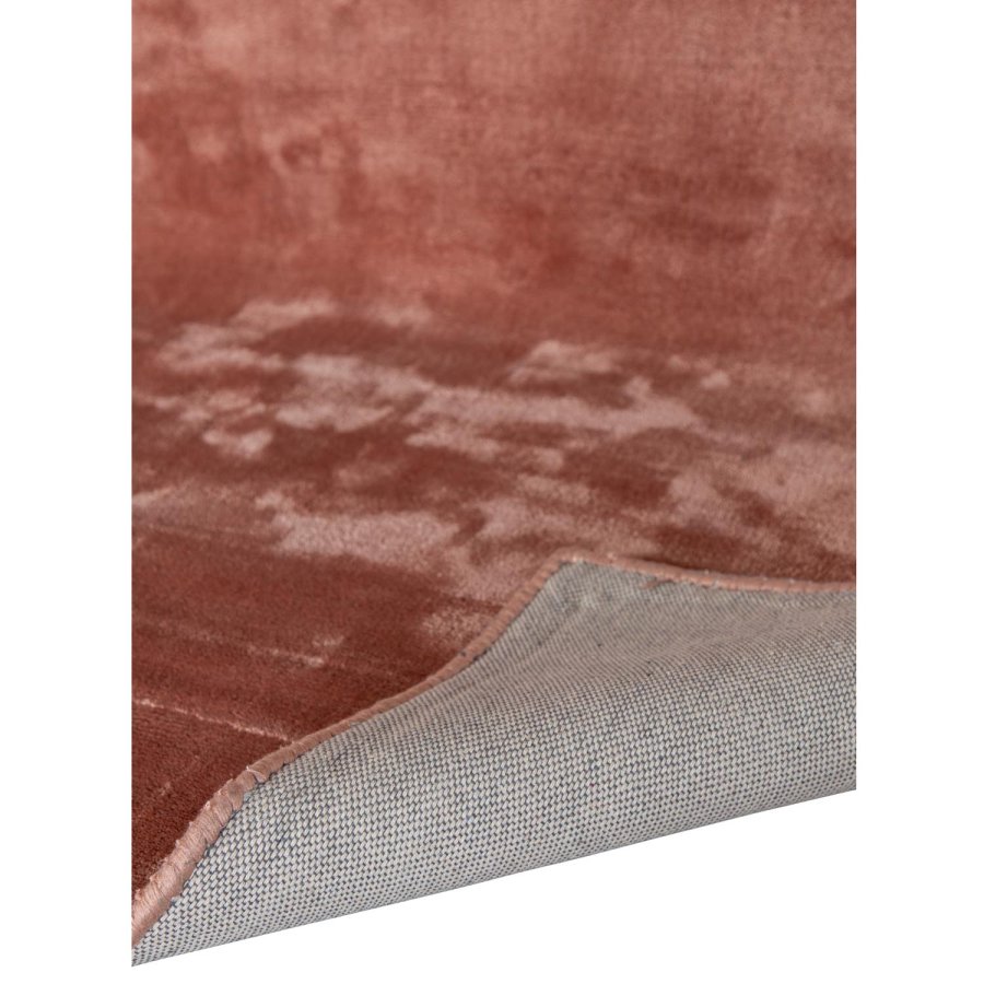 VENTURE DESIGN Indra-teppe - rosa viskose og bomull (200x300)