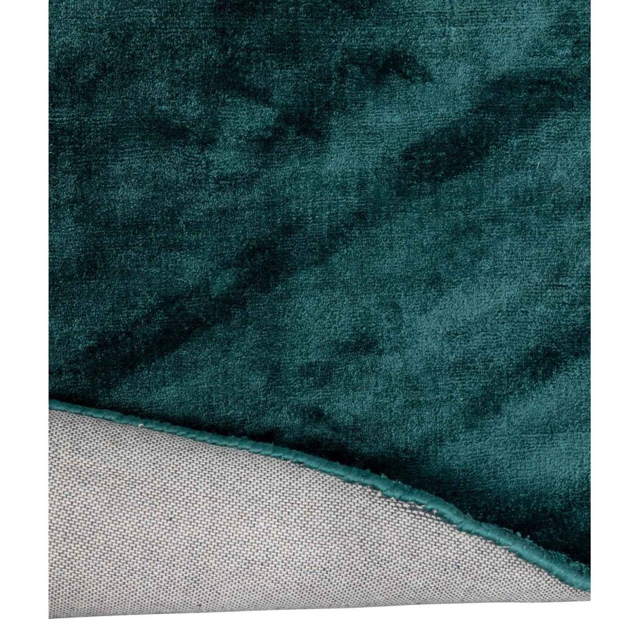 VENTURE DESIGN Indra-teppe - grnn viskose og bomull (200)