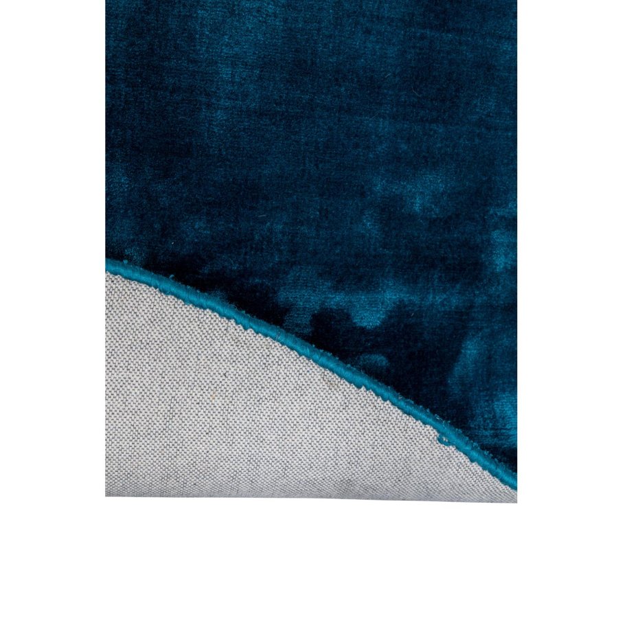 VENTURE DESIGN Indra-teppe - turkis viskose og bomull (200)