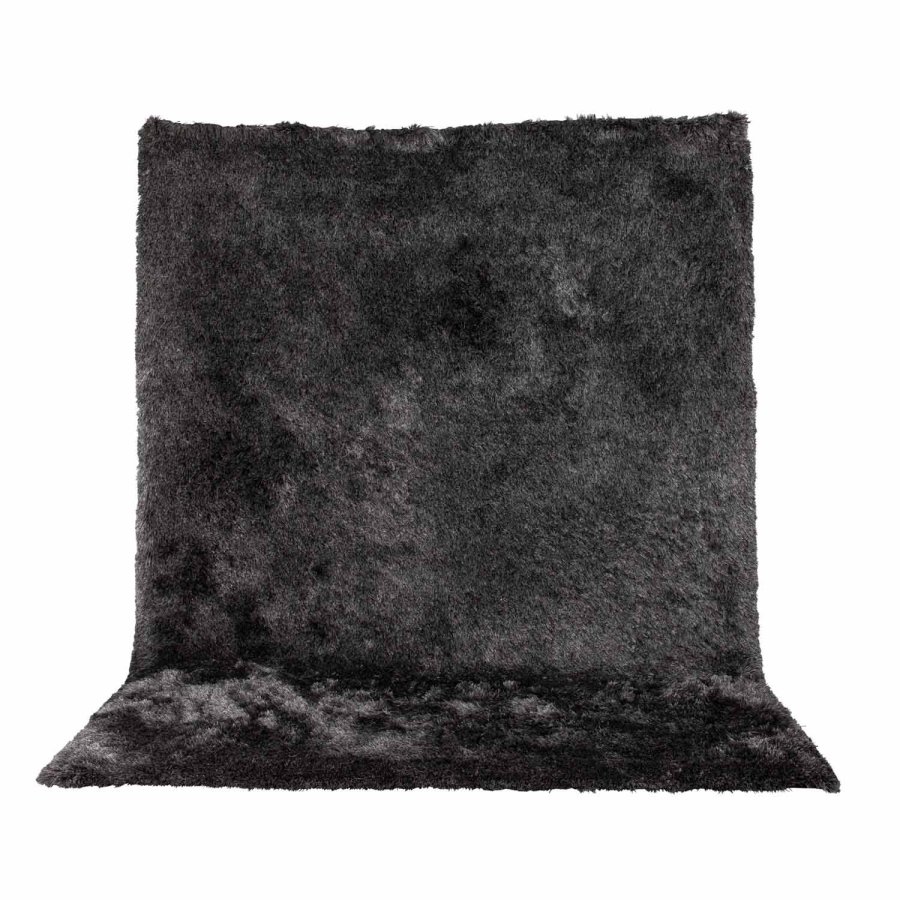 VENTURE DESIGN Shiva Shaggy teppe - gr polyester og bomull (170x240)
