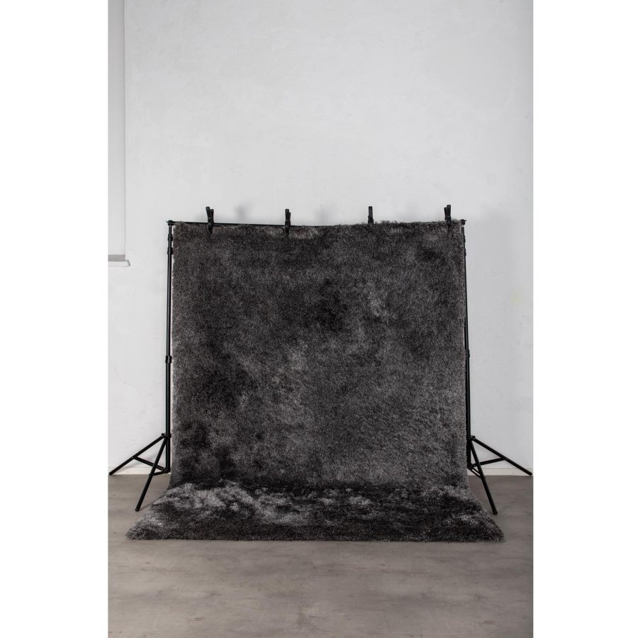 VENTURE DESIGN Shiva Shaggy teppe - gr polyester og bomull (170x240)